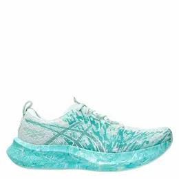 ASICS: Голубые кроссовки 