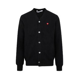 Comme des Garçons: Чёрный кардиган 