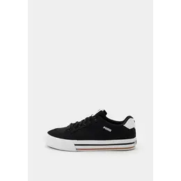 PUMA: Чёрные кеды  Classics