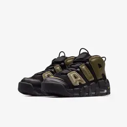 NIKE: Чёрные кроссовки  Air More Uptempo 96