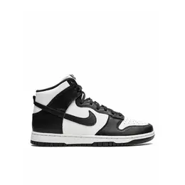 NIKE: Чёрные кроссовки  Dunk High