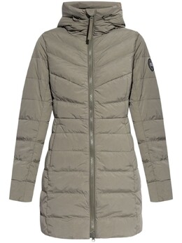 Canada Goose: Чёрное пальто 