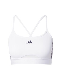 Adidas: Белый бюстгальтер 