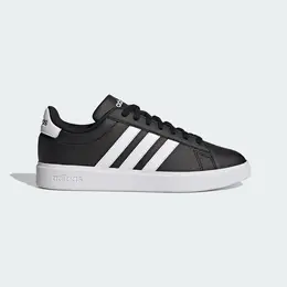 adidas: Чёрные кеды  Grand Court