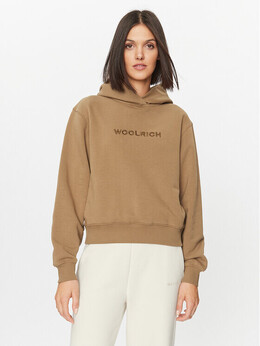Woolrich: Коричневая толстовка 