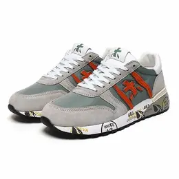 PREMIATA: Красные кроссовки 