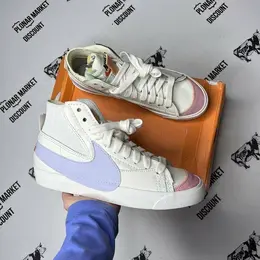 NIKE: Белые кеды  Blazer Mid 77