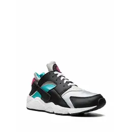 NIKE: Чёрные кроссовки  Air Huarache