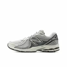 New Balance: Серые кроссовки  860
