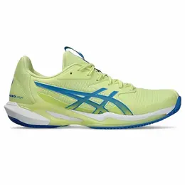 ASICS: Зелёные кроссовки 