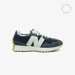 New Balance: Чёрные кеды  327