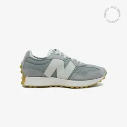New Balance: Серые кеды  327