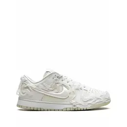 NIKE: Белые кроссовки  Dunk Low