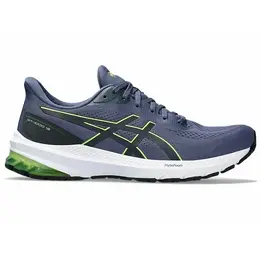 ASICS: Голубые кроссовки 