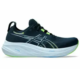 ASICS: Голубые кроссовки 