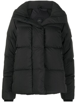 Canada Goose: Чёрный пуховик 