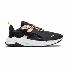 PUMA: Чёрные кроссовки 