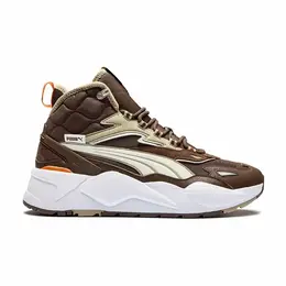 PUMA: Коричневые кроссовки 