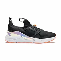 PUMA: Чёрные кроссовки 