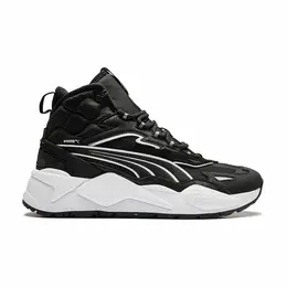 PUMA: Чёрные кроссовки 