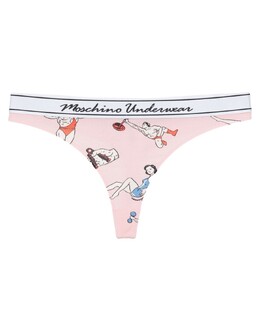 Moschino: Розовые трусы 