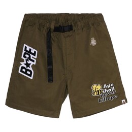 A BATHING APE: Серые шорты 