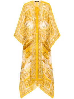 Dolce & Gabbana: Шёлковое платье  Majolica