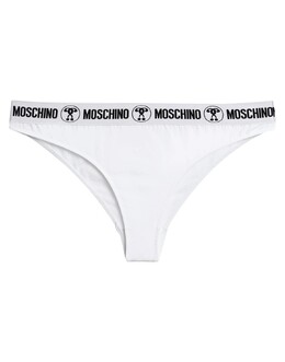Moschino: Белые трусы 
