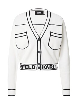 Karl Lagerfeld: Белый кардиган 