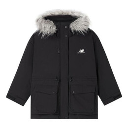 New Balance: Зимний пуховик 