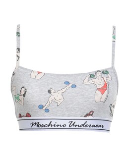 Moschino: Светлый бюстгальтер 