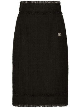 Dolce & Gabbana: Юбка  DG миди