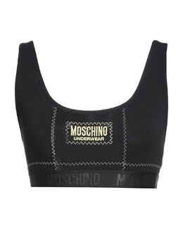 Moschino: Чёрный бюстгальтер 