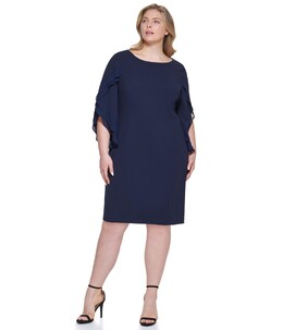 DKNY: Платье больших размеров 