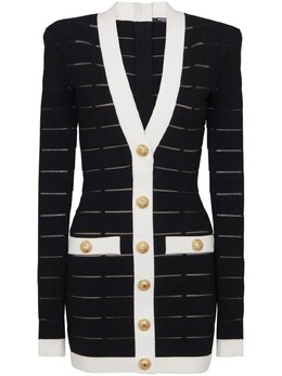 Balmain: Короткое платье 