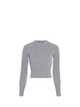 Jacquemus: Серый свитер 