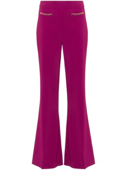 TWINSET: Фиолетовые брюки 
