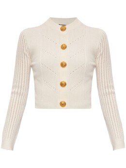 Balmain: Короткий кардиган 