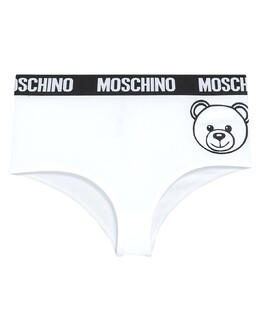 Moschino: Белые трусы 