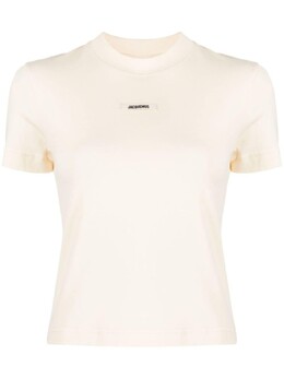 Jacquemus: Жёлтый топ 