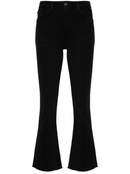 Frame: Короткие джинсы  Le Crop Mini Boot