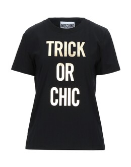 Moschino: Чёрная футболка 