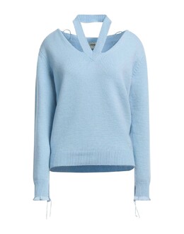 Fendi: Голубой свитер  Blue