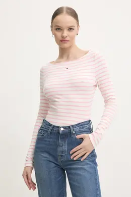 Tommy Jeans: Футболка с длинным рукавом 