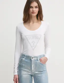 GUESS: Футболка с длинным рукавом 