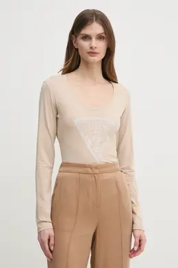 GUESS: Футболка с длинным рукавом 