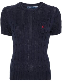 Polo Ralph Lauren: Синяя футболка 