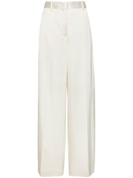 Jil Sander: Бежевые брюки 