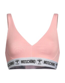 Moschino: Розовый бюстгальтер 