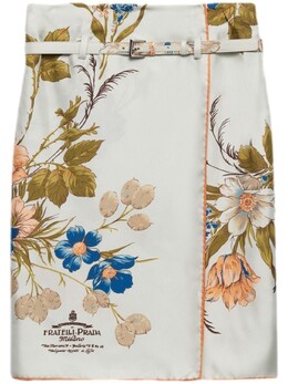 Prada: Юбка миди 